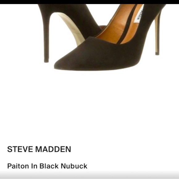 Steve Madden Paiton Corset Nubuck Suede heels Size 7.5 - Picture 7 of 9